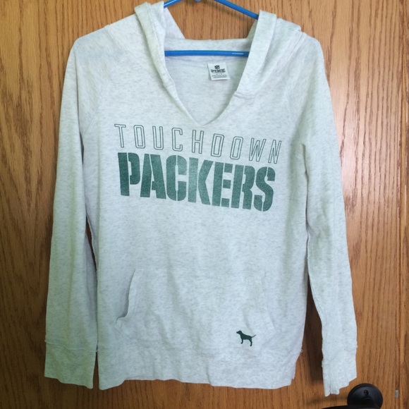 pink packer sweatshirt